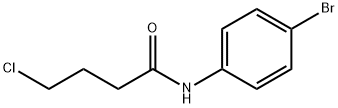 N-(4-BROMOPHENYL)-4-CHLOROBUTANAMIDE Struktur