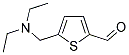 5-[(DIETHYLAMINO)METHYL]-2-THIOPHENECARBALDEHYDE Struktur