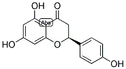 (S)-2,3-DIHYDRO-5,7-DIHYDROXY-2-(4-HYDROXYPHENYL)-4H-1-BENZOPYRAN-4-ONE Struktur