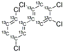 13C12-2,2',4,5,5'-PENTACHLOROBIPHENYL Struktur