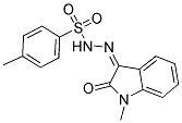 3-(4-TOLUENESULPHONYLHYDRAZIDYL)-2-INDOLINONE Struktur