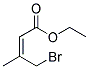 ETHYL 3-METHYL-4-BROMOCROTONATE Struktur