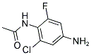 N1-(4-AMINO-2-CHLORO-6-FLUOROPHENYL)ACETAMIDE Struktur