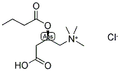 BUTYRYL-L-CARNITINE CHLORIDE Struktur