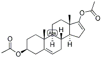 5,16-ANDROSTADIEN-3-BETA, 17-DIOL DIACETATE Struktur