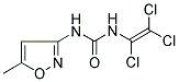 N-(5-METHYLISOXAZOL-3-YL)-N'-(1,2,2-TRICHLOROVINYL)UREA Struktur