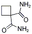 CYCLOBUTANE-1,1-DICARBOXAMIDE Struktur