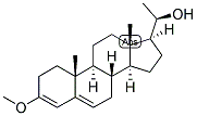 3,5-PREGNADIEN-3,20-BETA-DIOL 3-METHYL ETHER Struktur