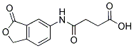 N-(3-OXO-1,3-DIHYDRO-ISOBENZOFURAN-5-YL)-SUCCINAMIC ACID Struktur