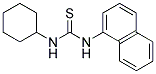 N-CYCLOHEXYL-N'-1-NAPHTHYLTHIOUREA Struktur