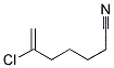 6-CHLORO-6-HEPTENENITRILE Struktur