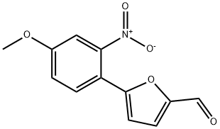 5-(4-METHOXY-2-NITROPHENYL)-2-FURALDEHYDE Struktur