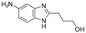 5-AMINO-2-(3-HYDROXYPROPYL)BENZIMIDAZOLE Struktur