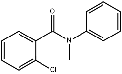 2-CHLORO-N-METHYL-N-PHENYLBENZAMIDE Struktur