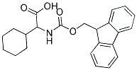 CYCLOHEXYL-[(9H-FLUOREN-9-YLMETHOXYCARBONYLAMINO)]-ACETIC ACID Struktur