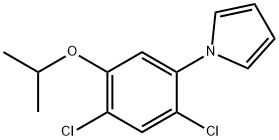 1-(2,4-DICHLORO-5-ISOPROPOXYPHENYL)-1H-PYRROLE Struktur