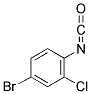 4-BROMO-2-CHLOROPHENYL ISOCYANATE Struktur