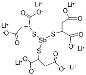 LITHIUM ANTIMONY THIOMALATE Struktur