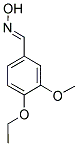 4-ETHOXY-3-METHOXY-BENZALDEHYDE OXIME Struktur