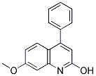 7-METHOXY-4-PHENYL-QUINOLIN-2-OL Struktur