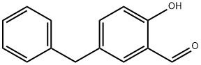 5-BENZYL-2-HYDROXY-BENZALDEHYDE Struktur