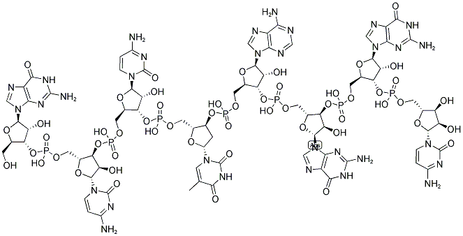 AVR II LINKER, 5'-NON-PHOSPHORYLATED Struktur