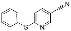 2-(PHENYLTHIO)PYRIDINE-5-CARBONITRILE Struktur