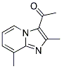 3-ACETYL-2,7-DIMETHYLPYRIDO[1,6-A]-1H-IMIDAZOLE Struktur