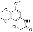 2-CHLORO-N-(3,4,5-TRIMETHOXYPHENYL)ACETAMIDE Struktur