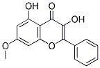 3,5-DIHYDROXY-7-METHOXYFLAVONE Struktur