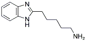 5-(1 H-BENZOIMIDAZOL-2-YL)-PENTYLAMINE Struktur