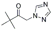 3,3-DIMETHYL-1-(1,2,4-TRIAZOL-1-YL)-2-BUTANONE Struktur