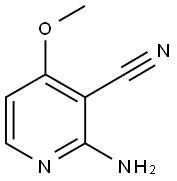 2-AMINO-4-METHOXYNICOTINONITRILE Struktur