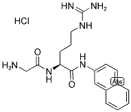 H-GLY-ARG-BETA-NA HCL Struktur