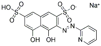 PYRIDYL-2-AZOCHROMOTROPIC ACID, SODIUM SALT Struktur