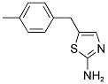 5-(4-METHYLBENZYL)-1,3-THIAZOL-2-AMINE Struktur