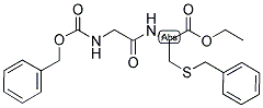 CBZ-GLY-S-BENZYL-L-CYS ETHYL ESTER Struktur