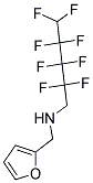 N1-(2-FURYLMETHYL)-2,2,3,3,4,4,5,5-OCTAFLUOROPENTAN-1-AMINE Struktur