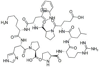 PRO-ARG-LEU-GLU-PRO-TRP-LYS-HIS-PRO Struktur