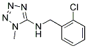 N-(2-CHLOROBENZYL)-1-METHYL-1H-TETRAZOL-5-AMINE Struktur