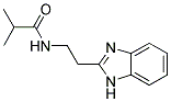 N-[2-(1H-BENZIMIDAZOL-2-YL)ETHYL]-2-METHYLPROPANAMIDE Struktur