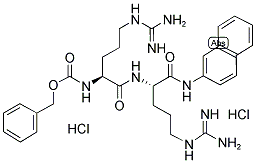 N-ALPHA-CBZ-L-ARG-ARG-BETA-NAPHTHYLAMIDE 2HCL Struktur