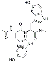 N-ACETYL-5-HYDROXYTRPTOPHAN-5-HYDROXYTRPTOPHAN NH2 Struktur