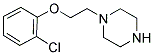 1-[2-(2-CHLORO-PHENOXY)-ETHYL]-PIPERAZINE Struktur