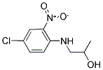 1-[(4-CHLORO-2-NITROPHENYL)AMINO]PROPAN-2-OL Struktur