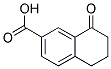 8-OXO-5,6,7,8-TETRAHYDRO-NAPHTHALENE-2-CARBOXYLIC ACID Struktur