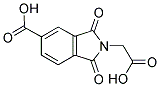 2-CARBOXYMETHYL-1,3-DIOXO-2,3-DIHYDRO-1 H-ISOINDOLE-5-CARBOXYLIC ACID Struktur