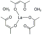 LANTHANUM ACETYLACETONATE DIHYDRATE Struktur