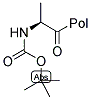 BOC-ALA-MERRIFIELD RESIN Struktur