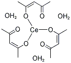 CERIUM(III) ACETYLACETONATE TRIHYDRATE Struktur